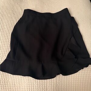 Club Monaco Black Mini Skirt